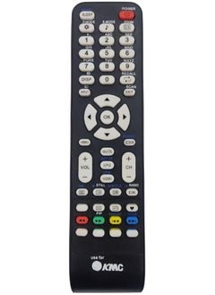 Replacement Remote Control Compatible For Kmc Lcd Led Tv Black