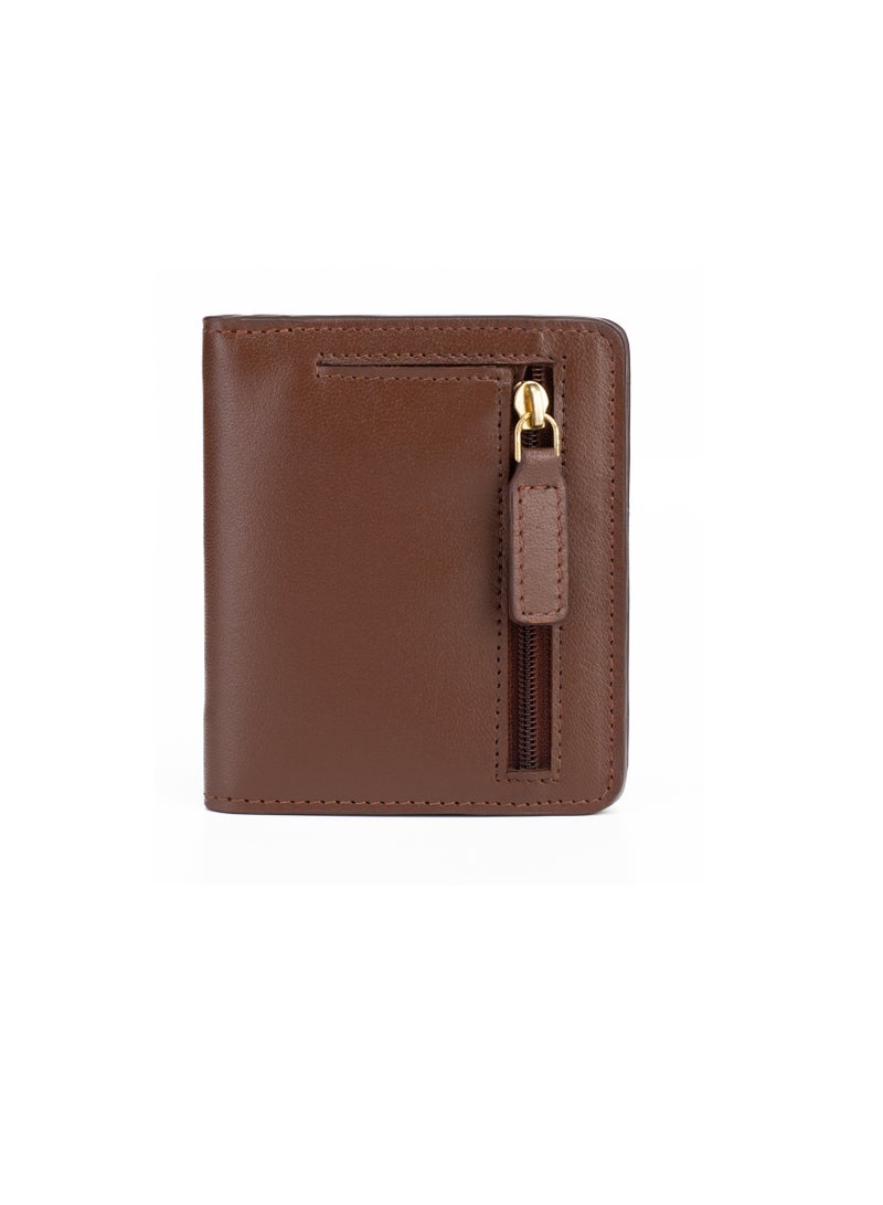 SKENZBI Women's Wallet Bifold Genuine Leather Rfid Blocking Ladies Mini Purse  - Image 4