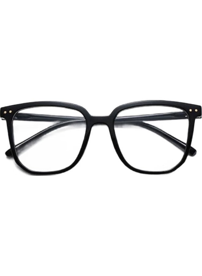 Bai Xiaoshe Bai Xiao Shu Anti-Blue Light Glasses-1962 [Black Frame], Retro Frame, Anti-Radiation, Unisex - Image 2