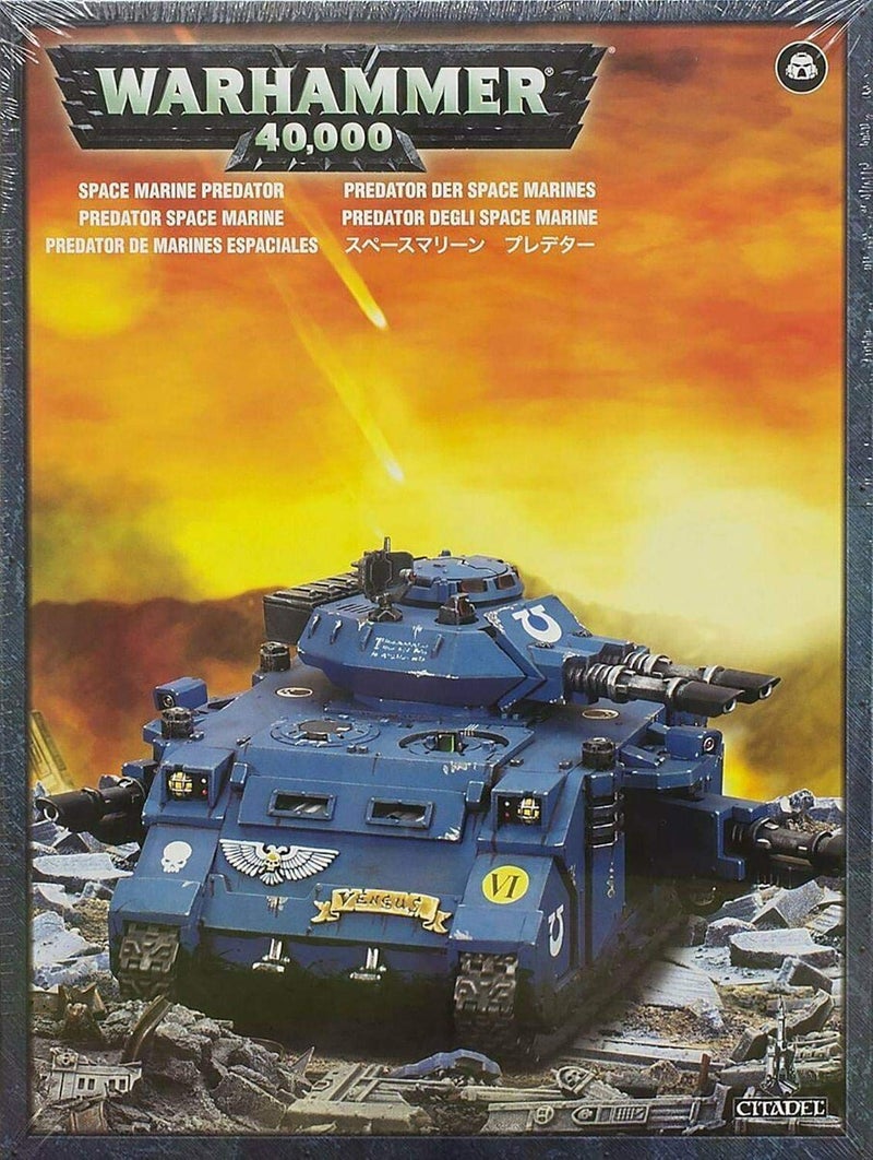 Games Workshop 99120101214 Space Marine Predator Plastic Kit - Image 2