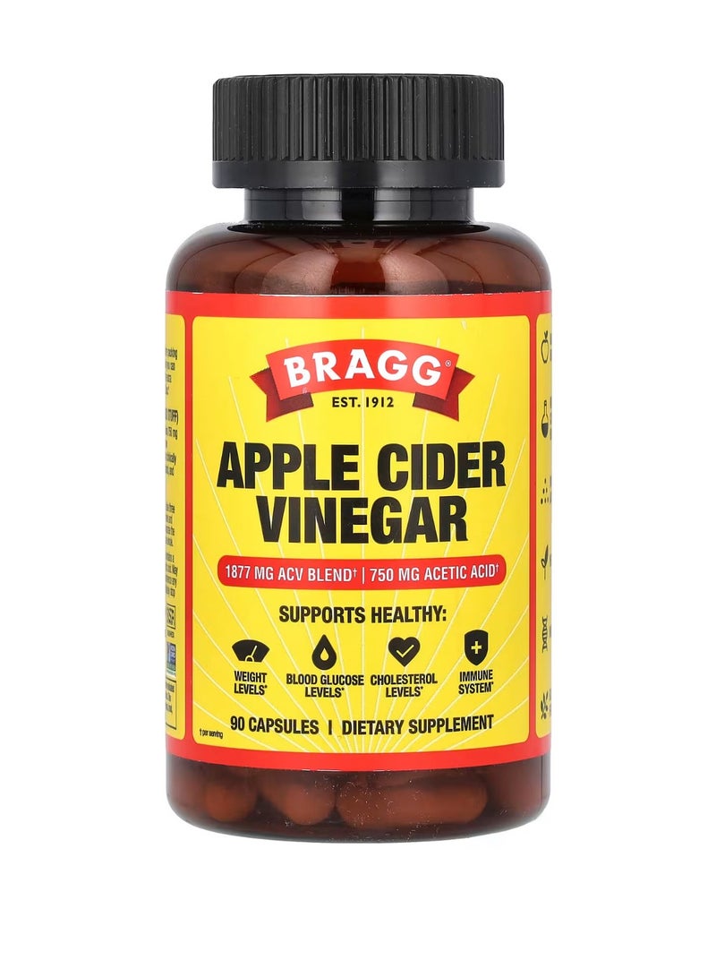 Bragg Apple cider vinegar, 90 capsules  - Image 1