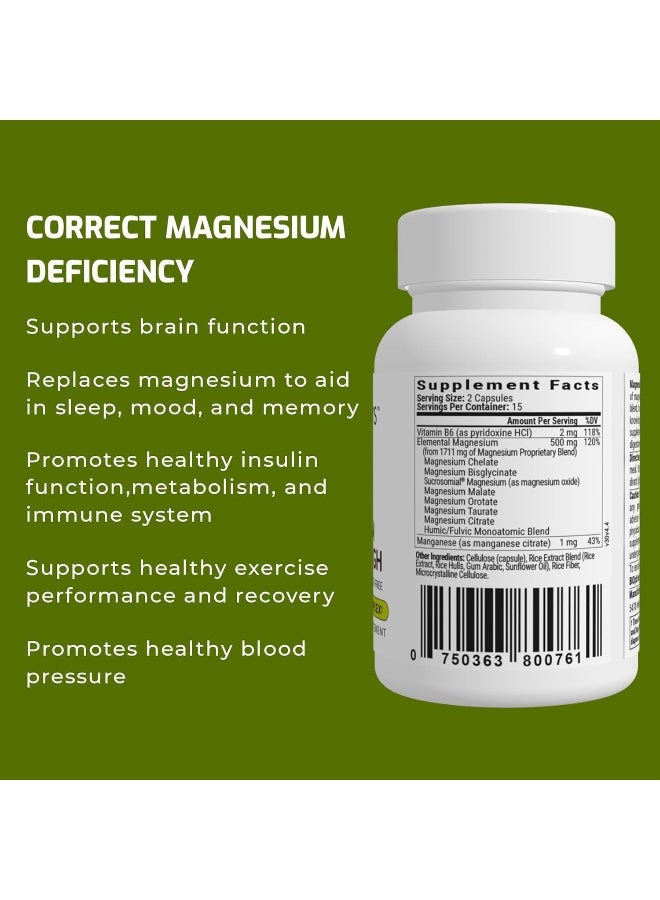 BiOptimizers Magnesium Breakthrough - version 4 - Natural Sleep and Brain Supplement - 30 caps - Image 4
