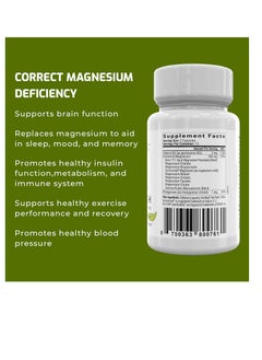 BiOptimizers BiOptimizers Magnesium Breakthrough 30 Capsules  - Image 2