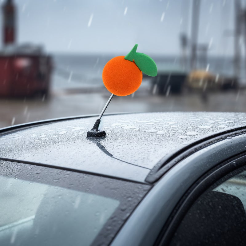 🚗 غطاء هوائي خارجي للسيارة بشكل كرة من مادة إيفا متينة - Image 5