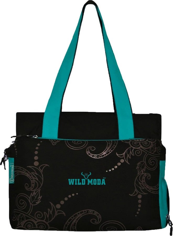 WILD MODA Women's Casual Zipper Shoulder Bag, Multicolor - Image 1