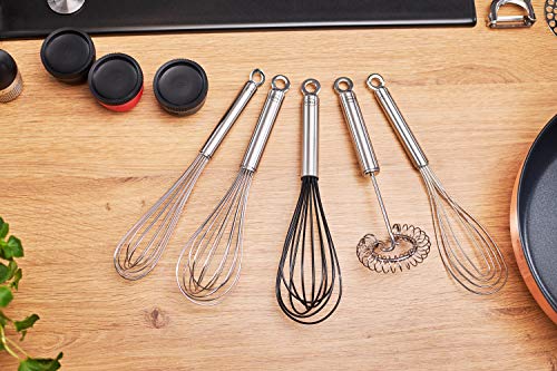 Rosle Rösle Stainless Steel Flat Whisk, 8 Wire, 8.7-inch - Image 2