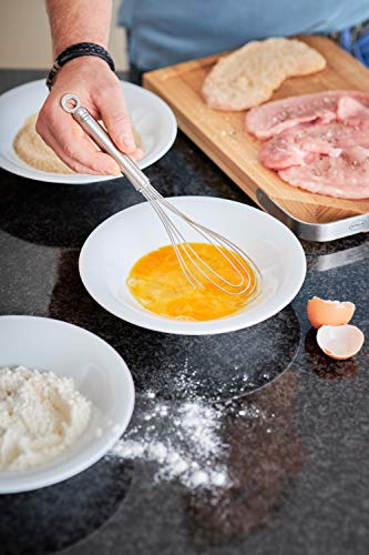 Rosle Rösle Stainless Steel Flat Whisk, 8 Wire, 8.7-inch - Image 3