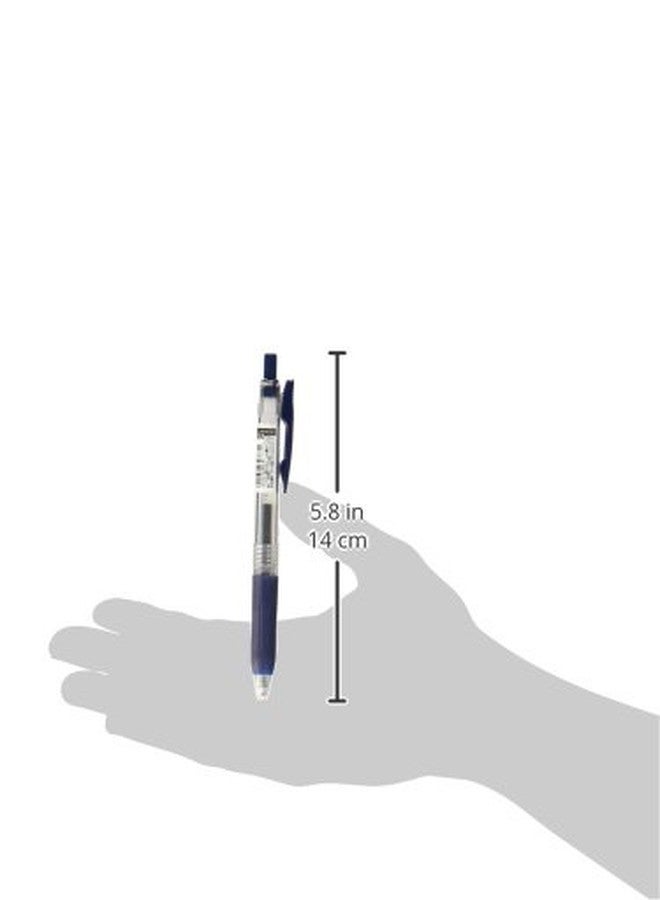 Zebra Technologies ZEBRA Sarasa Clip Pen 0.3 mm, Blue/Black (JJH15-FB) - Image 2