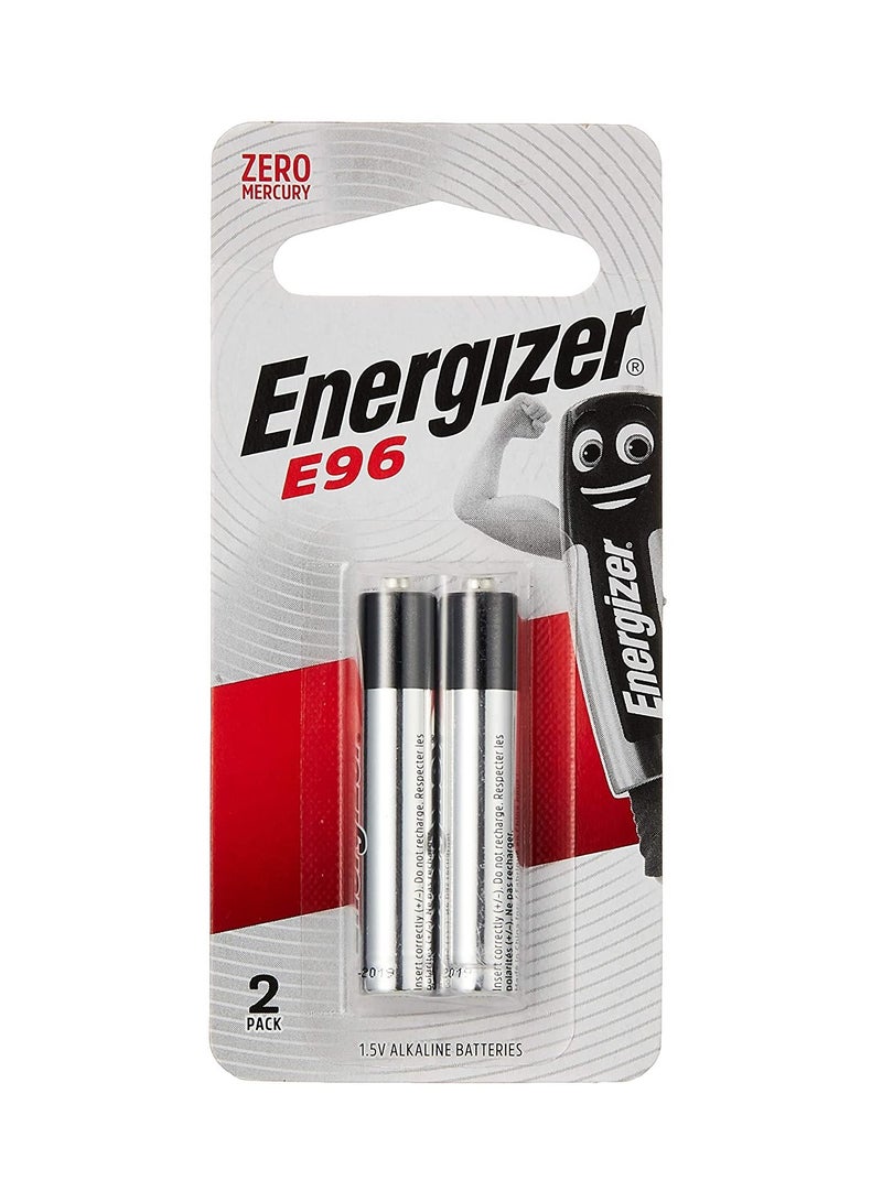 Energizer AAAA Alkaline Batteries E96 BP2 - Image 1
