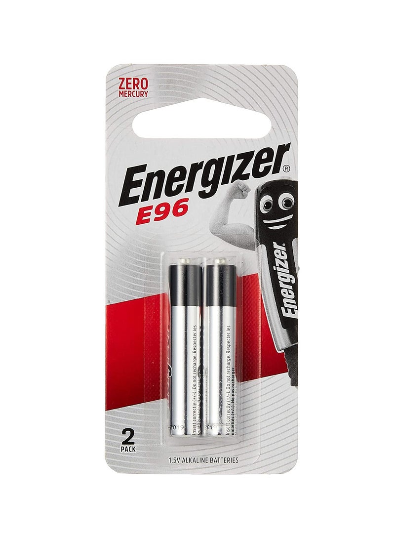Energizer AAAA Alkaline Batteries E96 BP2 - Image 2