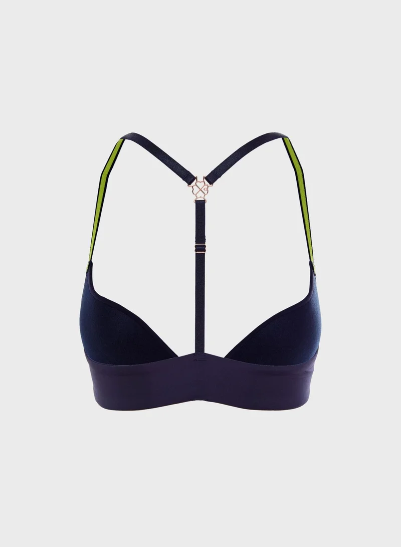 Dorina Push Up Racerback Plunge Bra