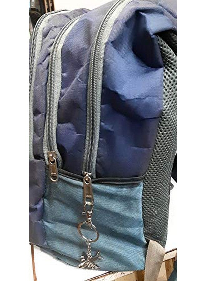 Aura Gift Keychain Keyring for Co Pilot Flight Attendent Air Hostess Host Captain Commander Metal Keyring for Bike Car Keys Silver Keychain - Image 5