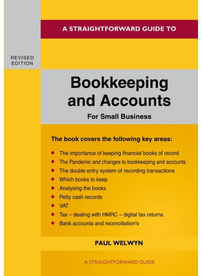 Bookkeeping And Accounts For Small Business Revised Edition 2022 - Paperback