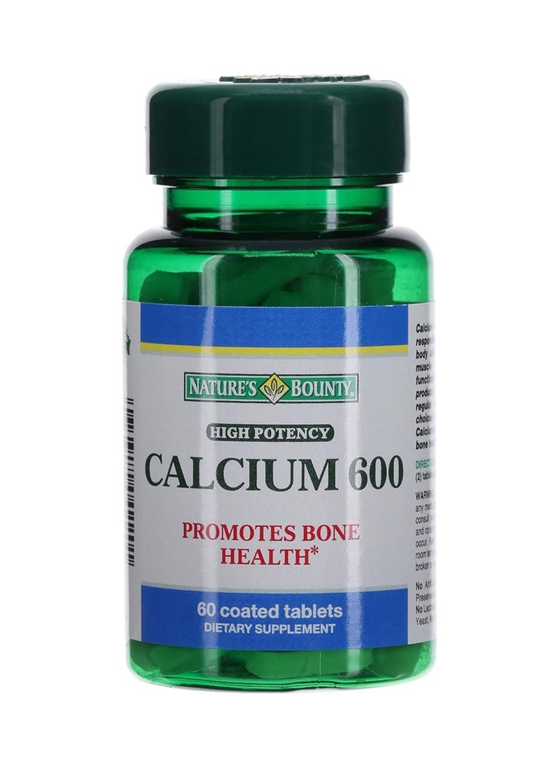 NATURE'S BOUNTY Calcium 600 - 60 Tablets 