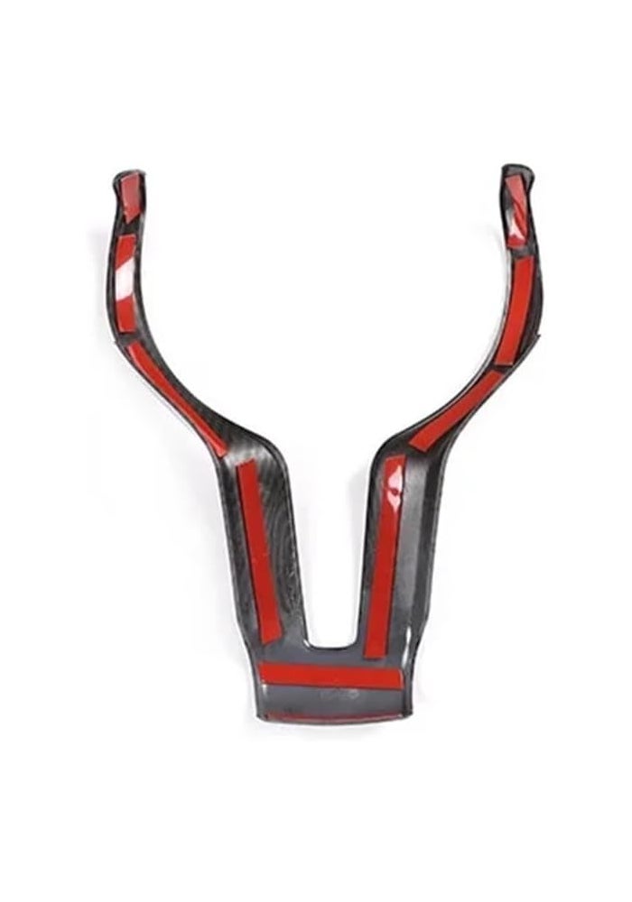 DEMULAX Carbon Fiber Style Steering Wheel Cover Trim - Image 2