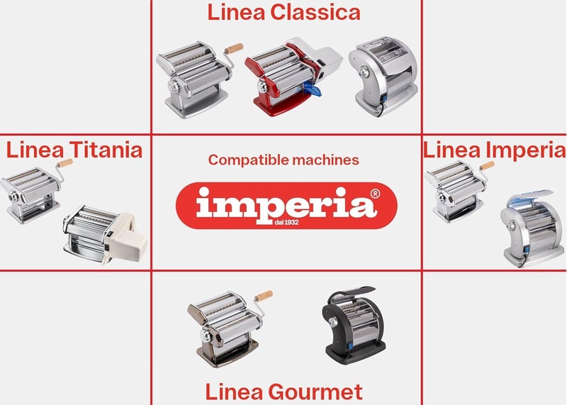 Imperia Ravioli Maker Mold Makes 12 Classic Raviolis Made in Italy w Durable Aluminum Construction Homemade Filled Pasta Maker Accessory with Wooden Rolling Pin Italian Press Tray is Easy to Use - Image 4