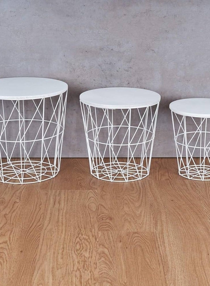 Generic A set of versatile side coffee tables  - Image 4