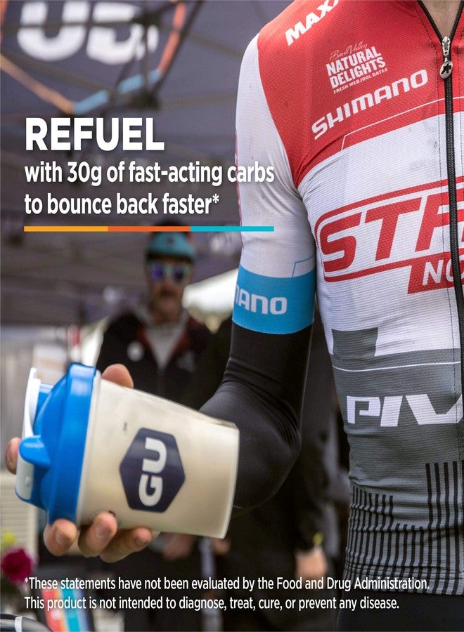 Gu Energy مشروب GU Energy Roctane Ultra Endurance Protein Recovery، خالٍ من الغلوتين وحلال، يدعم التعافي بعد أي تمرين، عبوة تحتوي على 15 حصة، بنكهة سموثي الشوكولاتة - Image 3