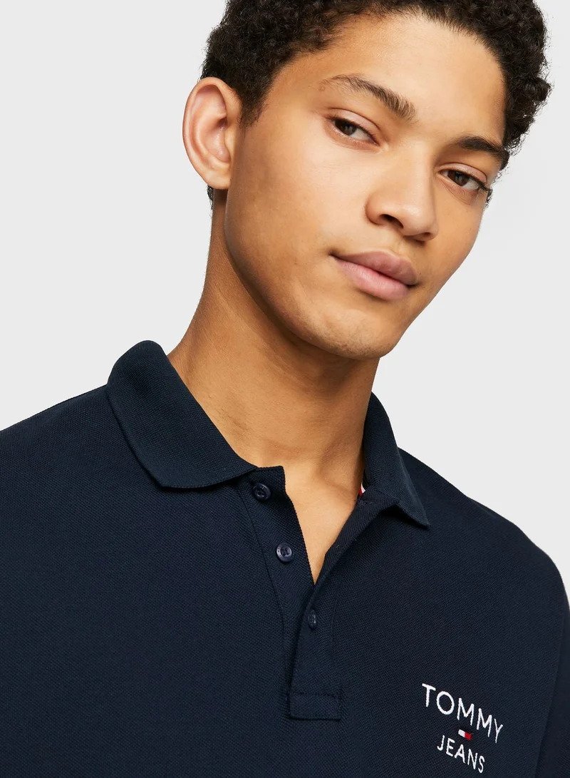 TOMMY JEANS Logo Polo
