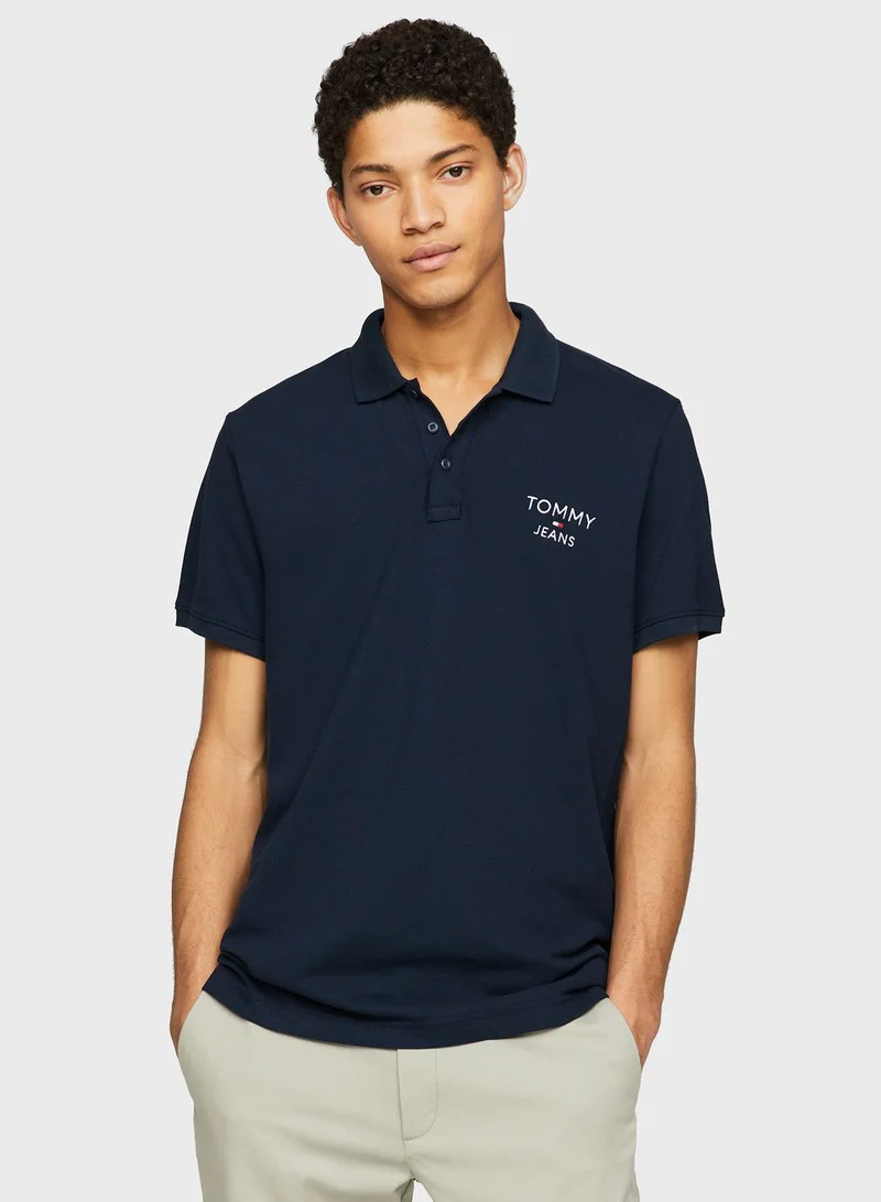 TOMMY JEANS Logo Polo