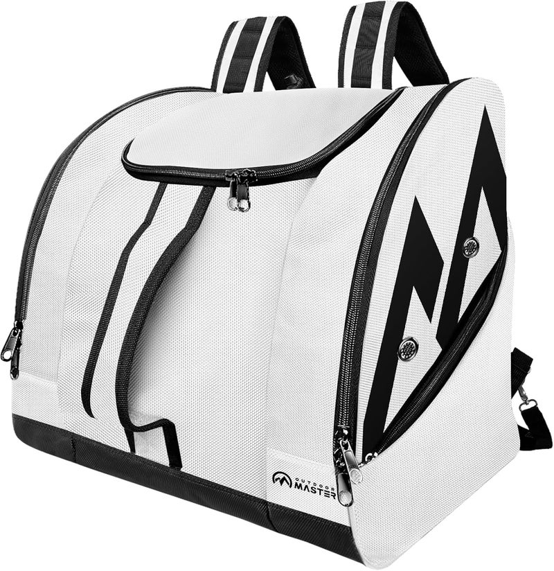 OutdoorMaster Boot Bag - 50L Ski Boots and Snowboard Boots Bag, Excellent for Travel with Waterproof Exterior & Bottom - for Men, Women and Youth - Image 1