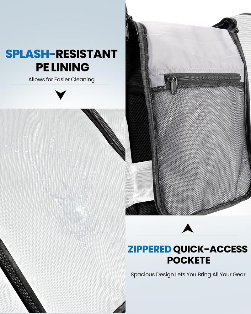 OutdoorMaster Boot Bag - 50L Ski Boots and Snowboard Boots Bag, Excellent for Travel with Waterproof Exterior & Bottom - for Men, Women and Youth - Image 5