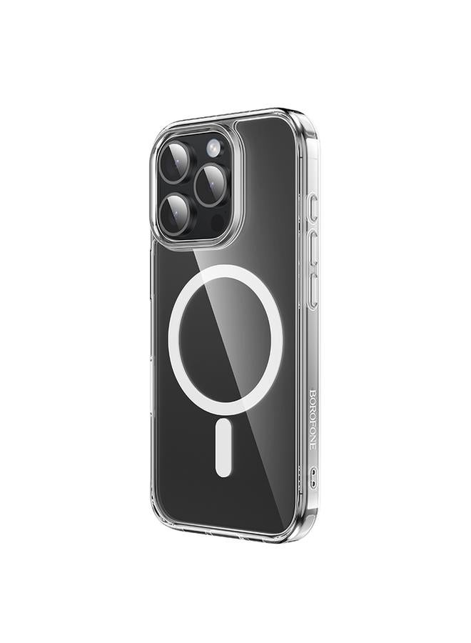 BOROFONE Case For iPhone 16 Pro BOROFONE BI5 Ice Shield Series MagSafe Magnetic Phone Case - Image 2