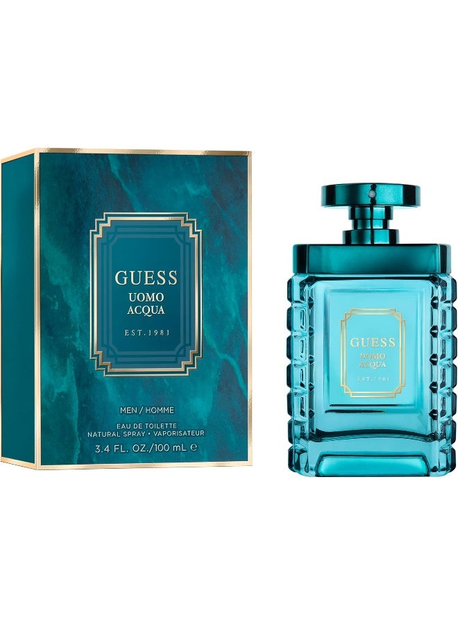 GUESS Uomo Acqua Eau De Toilette 100Ml - Image 3