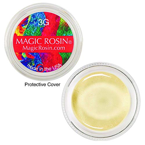 Magic Rosin 3G Glow-In-The-Dark - Premium Grade Instrument Rosins for Violin and Viola - Excellent Grip - Delivers a Clear Complex Tone - Purified Transparent Pine Bow Rosin - USA Made - Image 3