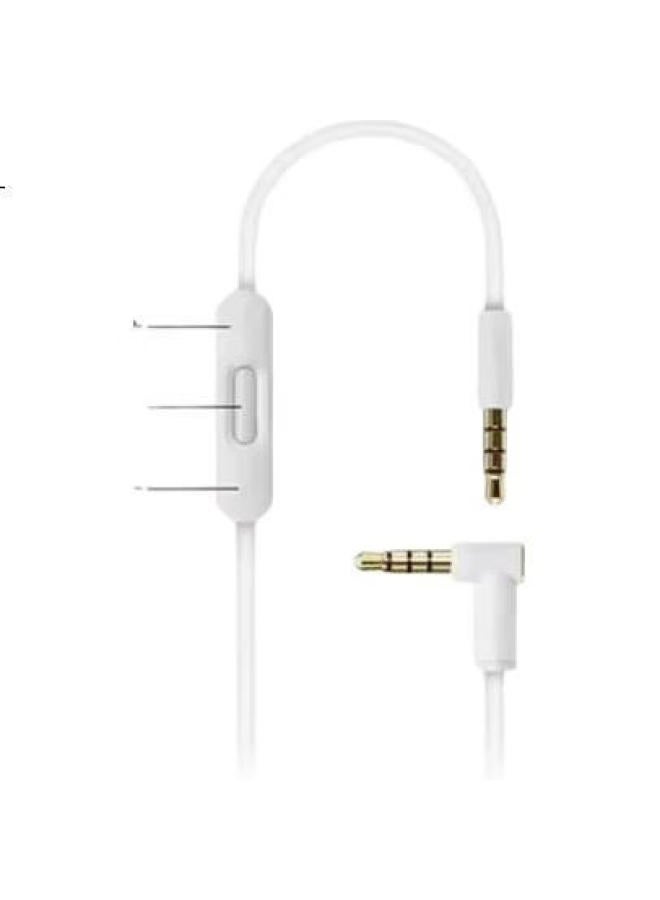 Trendsetter Suitable For Beats Earphone Cable, Audio Cable, Solo3/2, Recording Studio/2/3/Mixr/Pro, Headphone Cable, Control Cable With Microphone, Connection Cable, Red - Image 3