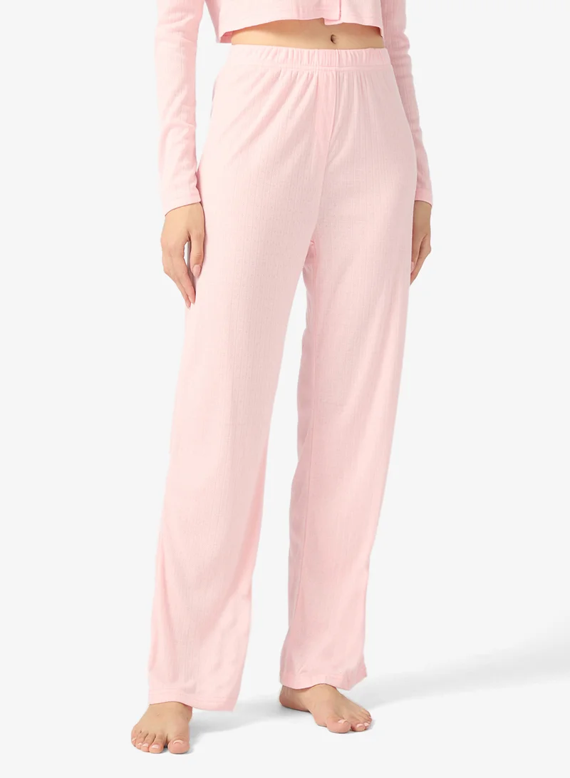 ELLA Ribbed Pyjama Set
