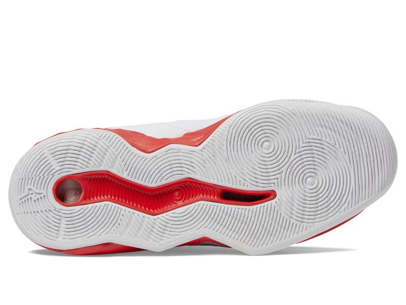 Mizuno Women's Wave Dimension Volleyball Shoe, White-Red, 12 - Image 3
