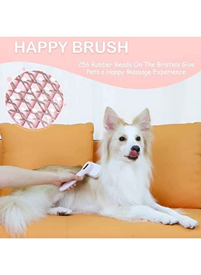 فرشاة تنظيف ذاتية التلميع - نصائح نهائية لفرشاة الكلاب للتخلص من الشعر المتساقط، فرشاة إزالة التشابك والعناية بالحيوانات الأليفة تزيل التشابك والفراء المتساقط من فراء الحيوانات الأليفة بسهولة (متعدد الألوان) - Image 5