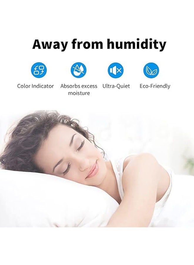 Mini Dehumidifier, Compact Dehumidifier Silent Portable Dehumidifier for Bathroom RV Dormitory Baby Room  - Image 3
