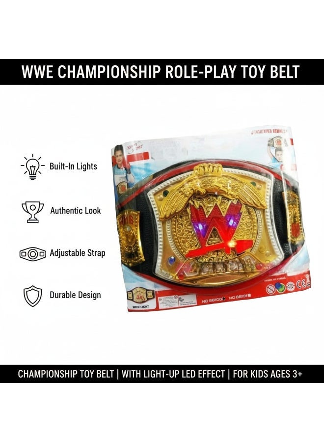 WWE World Championship WWE Wrestling Belt for kids - Image 1