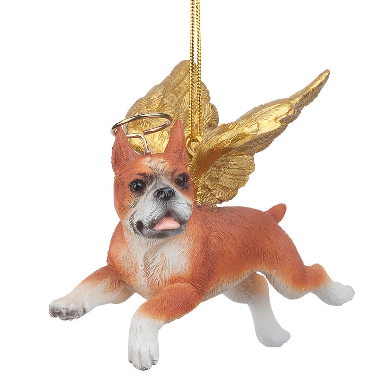 Design Toscano ANGEL BOXER ORNAMENT - Image 1