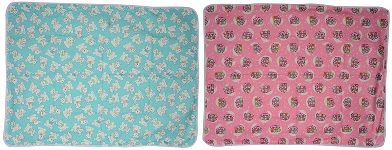 First Step (SUMMER SPECIAL) Firststep combo of 6 baby summer cotton cloth blanket cum wrapper(multi)(28*31inchs) - Image 4