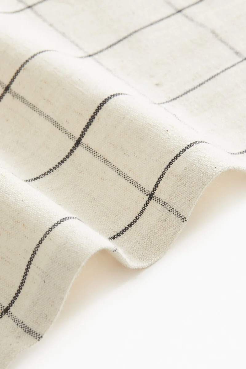 اتش اند ام منشفة للشاي من القطن