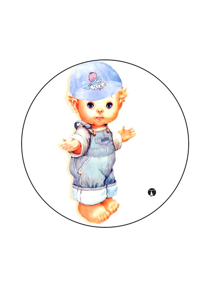 RKN A Boy Printed Mouse Pad Multicolour