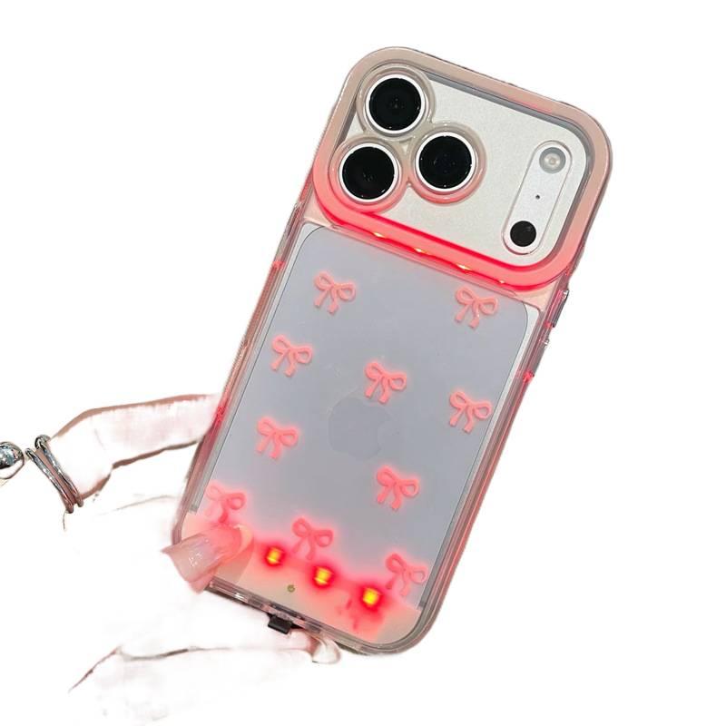 غطاء واقي بPC لـ iPhone 11 مع مقاوم للصدمات وحماية من السقوط مع مقاوم للصدمات مع تصميم فيونكة مع مقاوم للخدش باللون Butterfly - Image 2