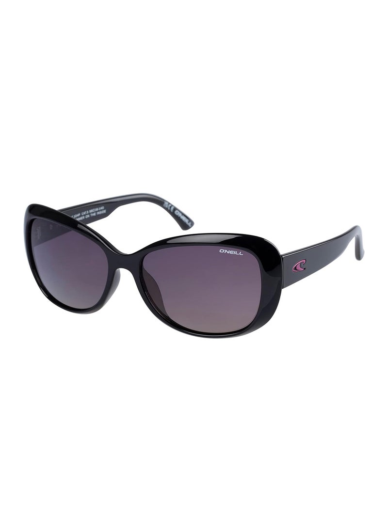 O'NEILL ONS-9010 Women Polarized Butterfly Sunglasses Black 58 mm  - Image 1