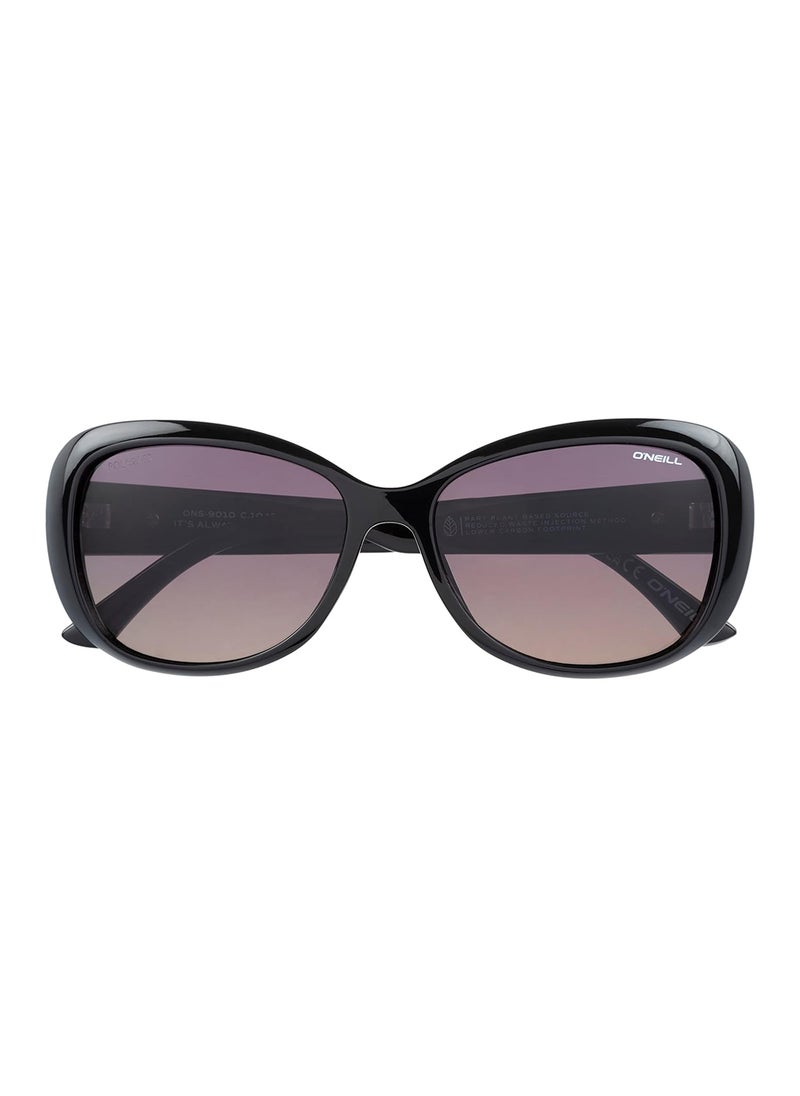 O'NEILL ONS-9010 Women Polarized Butterfly Sunglasses Black 58 mm  - Image 2
