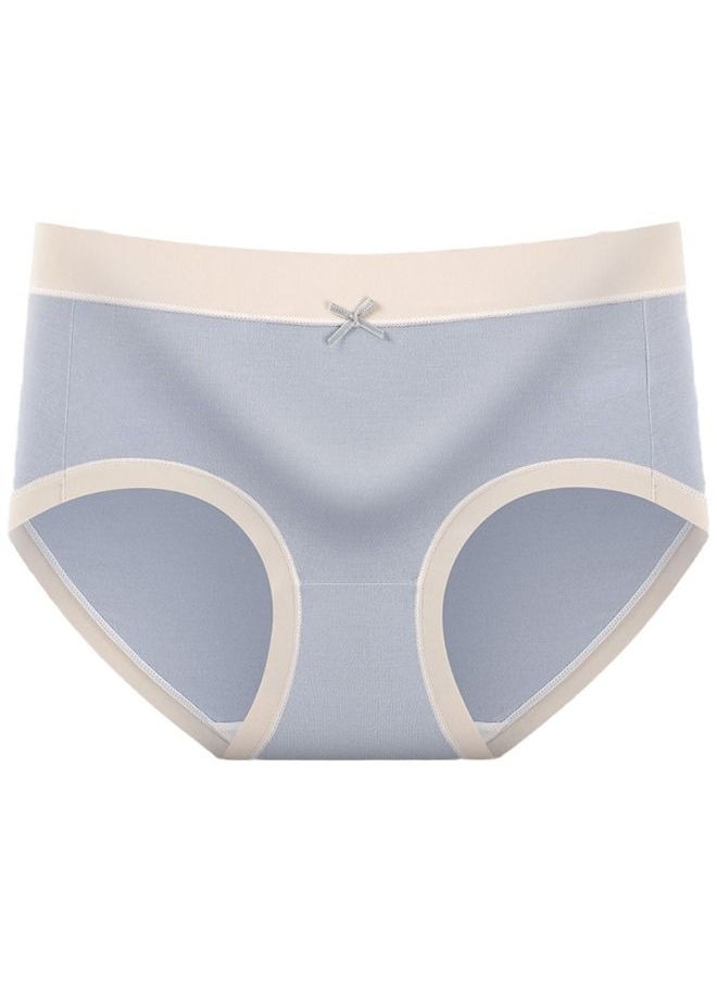 Umiwin - 3 Pcs Fashion Women Panties Breathable Satin Traceless Briefs Thin Ice Silk Female Underwear - Image 1