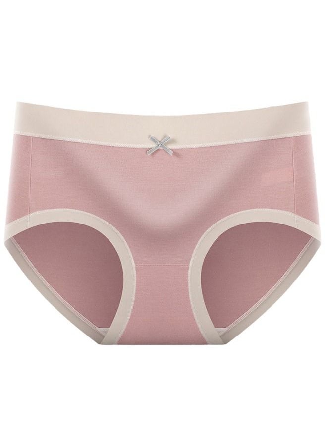 Umiwin - 3 Pcs Fashion Women Panties Breathable Satin Traceless Briefs Thin Ice Silk Female Underwear - Image 1