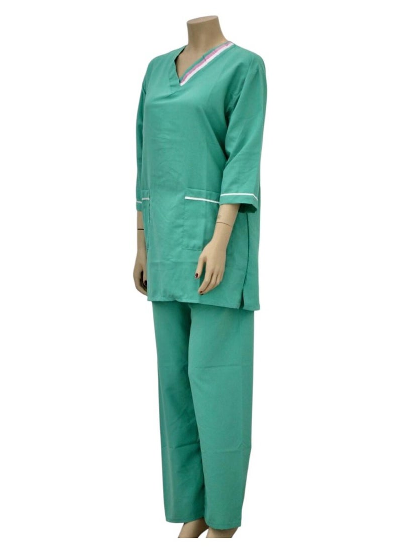 1home Housemaid Uniform Maid Nanny Scrub Suit 2 piece set  - Image 3