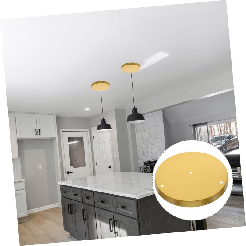 Vintage Ceiling Canopy Plate Kit For Pendant Lights Durable Easy Install Dining Home Decor - Image 5