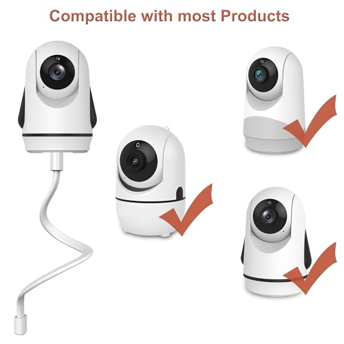 OKAIDI Baby Monitor Mount for OD8052/OD8060/OD8051/OD8050, Flexible Mount, Travel Baby Monitor Accessory, Portable Baby Camera Stand, Adjustable Baby Monitors Holder for Crib(Camera not Included) - Image 3