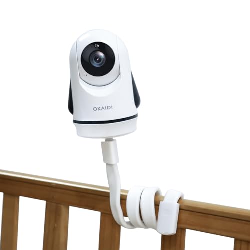 OKAIDI Baby Monitor Mount for OD8052/OD8060/OD8051/OD8050, Flexible Mount, Travel Baby Monitor Accessory, Portable Baby Camera Stand, Adjustable Baby Monitors Holder for Crib(Camera not Included) - Image 1