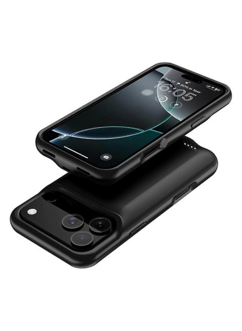 Coque Batterie PowerCase Tech-Protect Pour IPhone 16 Pro - MagSafe 7000 MAh - Noir