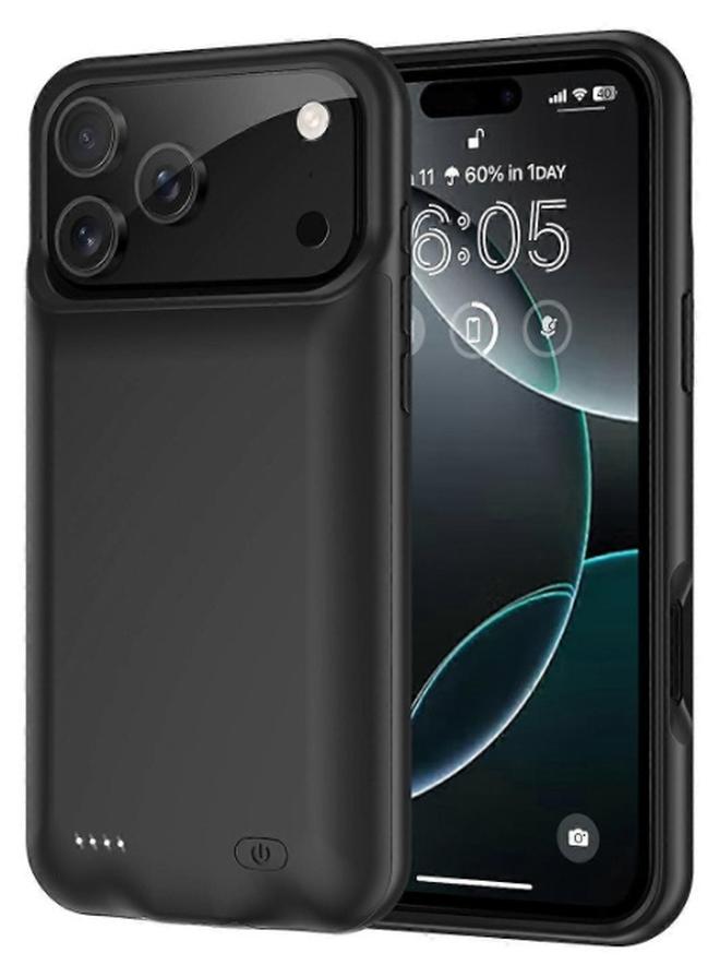 Portable Charger Case for iPhone 17 Pro Max, 7000mAh Rechargeable Battery Pack with MagSafe Wireless Charging, Slim Protective Power Bank Case with LED Battery Indicators, Shockproof TPU Back Cover, Fast Charging External Battery for Travel & Daily Use - Image 1